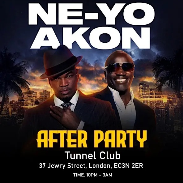 Ne-Yo & Akon Concert After Party