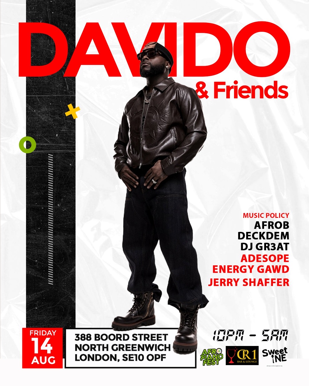 DAVIDO & FRIENDS LIVE @ STUDIO 338