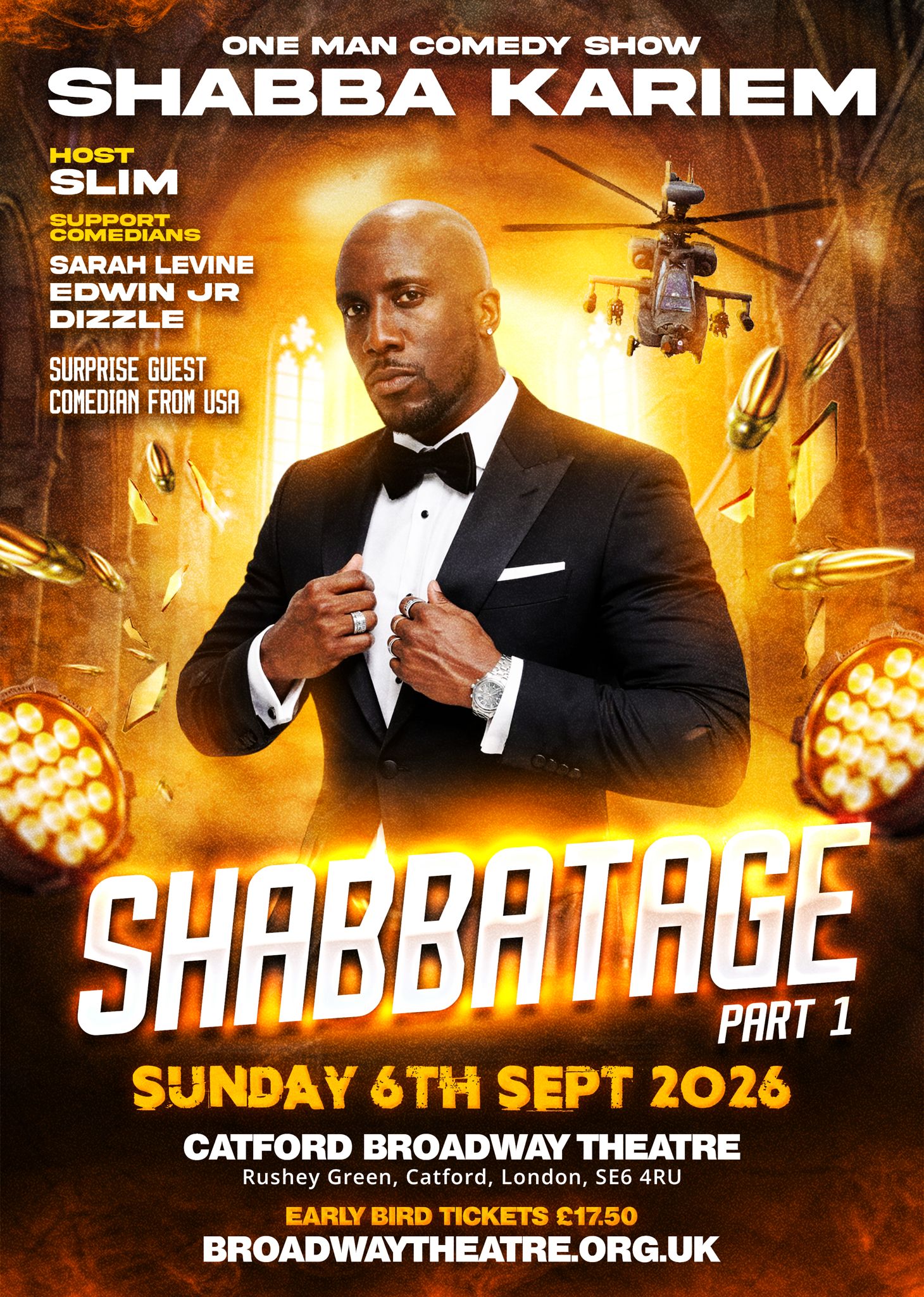 SHABBATAGE pt 1 | Shabba Kariem One Man Show