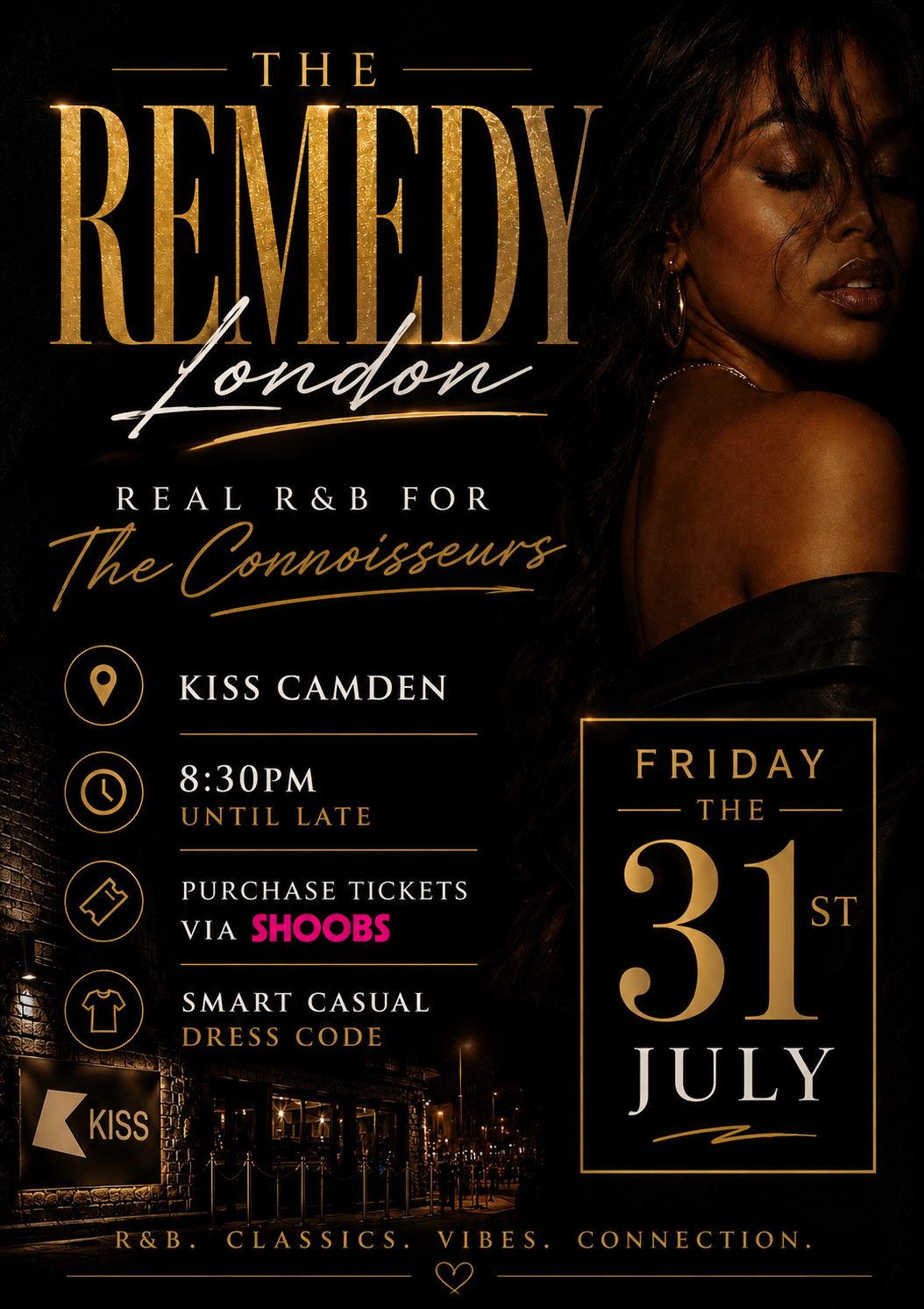 Remedy London - R&B and Slow Jams Experience 