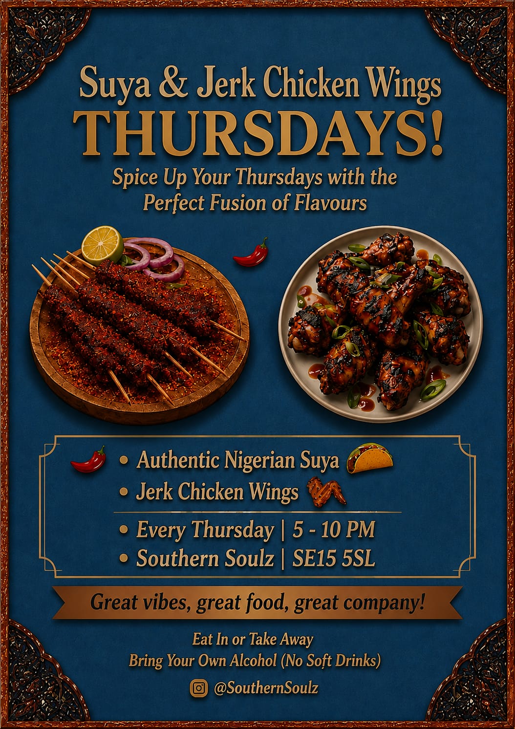 SUYA & JERK THURSDAYS