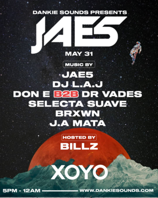 Dankie Sounds: JAE5 @XoyoLondon - All Things Afro!
