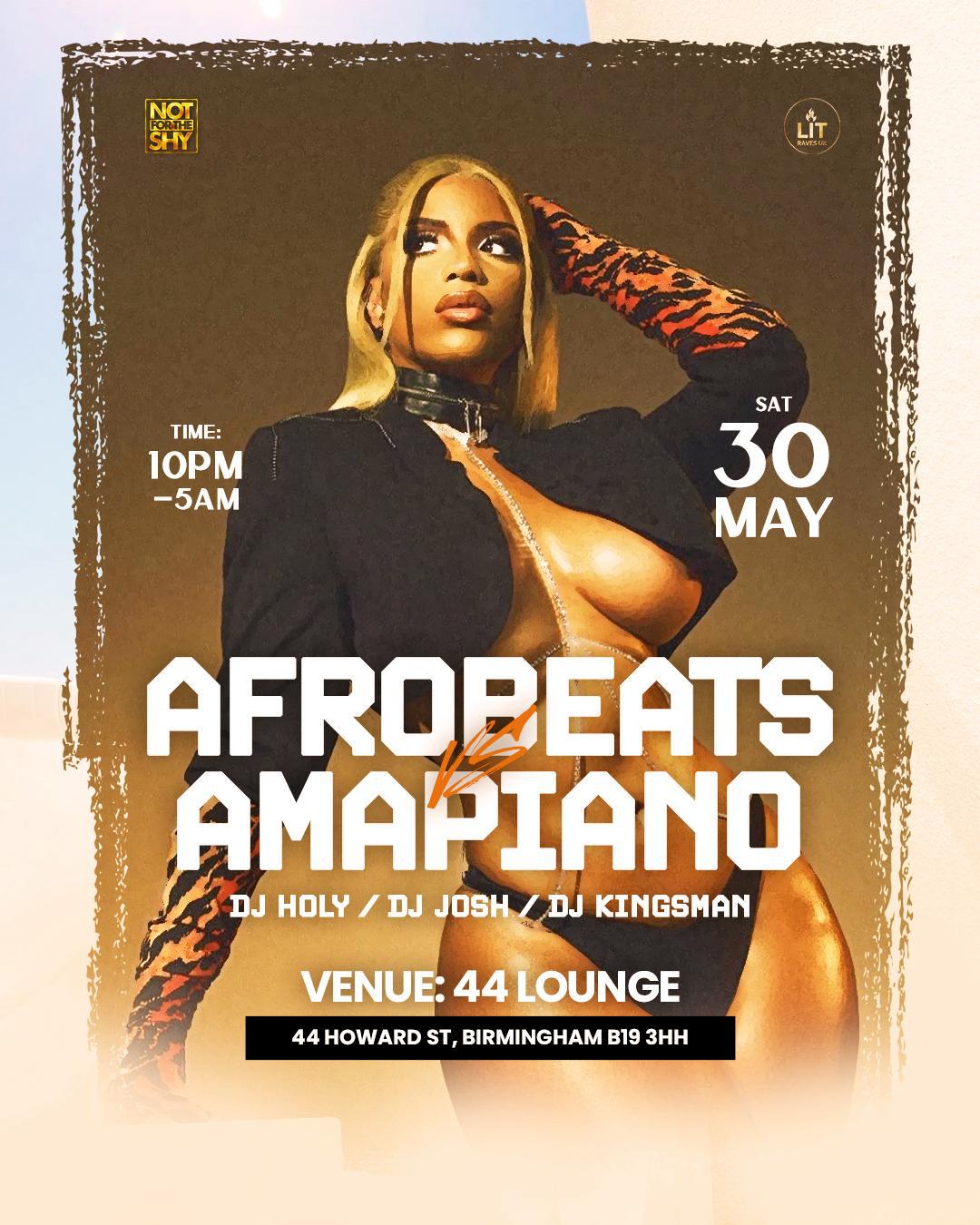 Afrobeats Vs Amapiano Birmingham