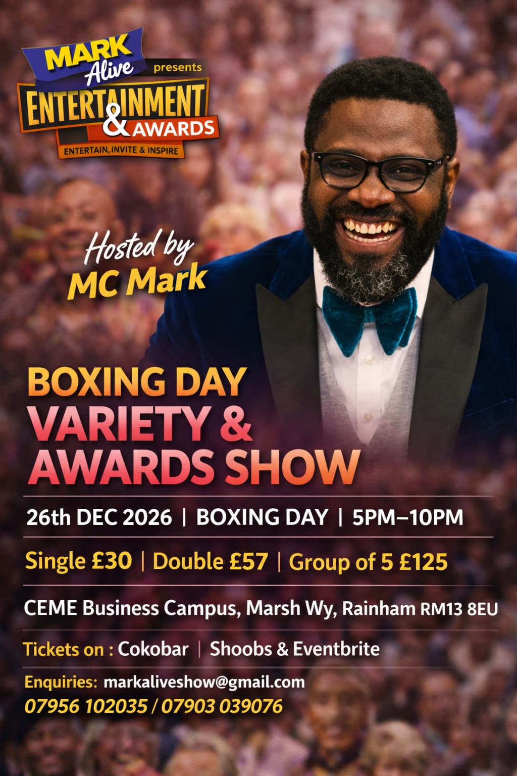 Boxing Day Variety Show & Awards 2026