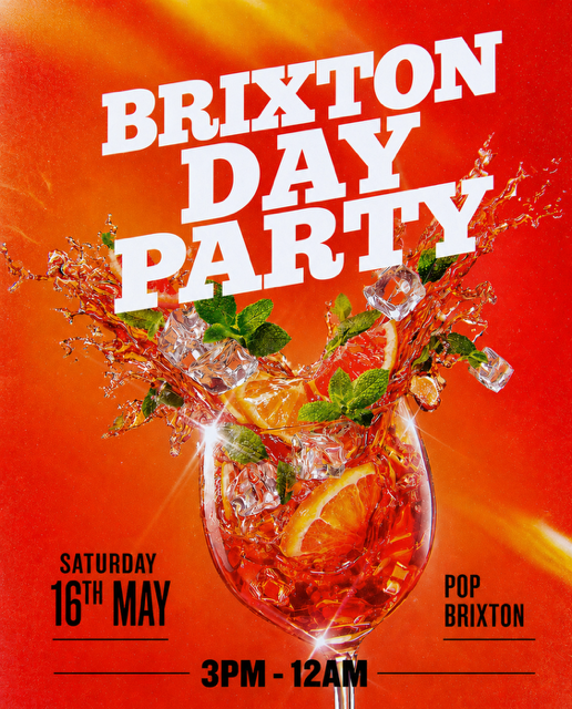BRIXTON DAY PARTY (£5 B4 7PM WITH A TICKET)