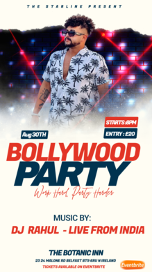 DJ RAHUL LIVE IN THE BELFAST EMPIRE MUSIC HALL