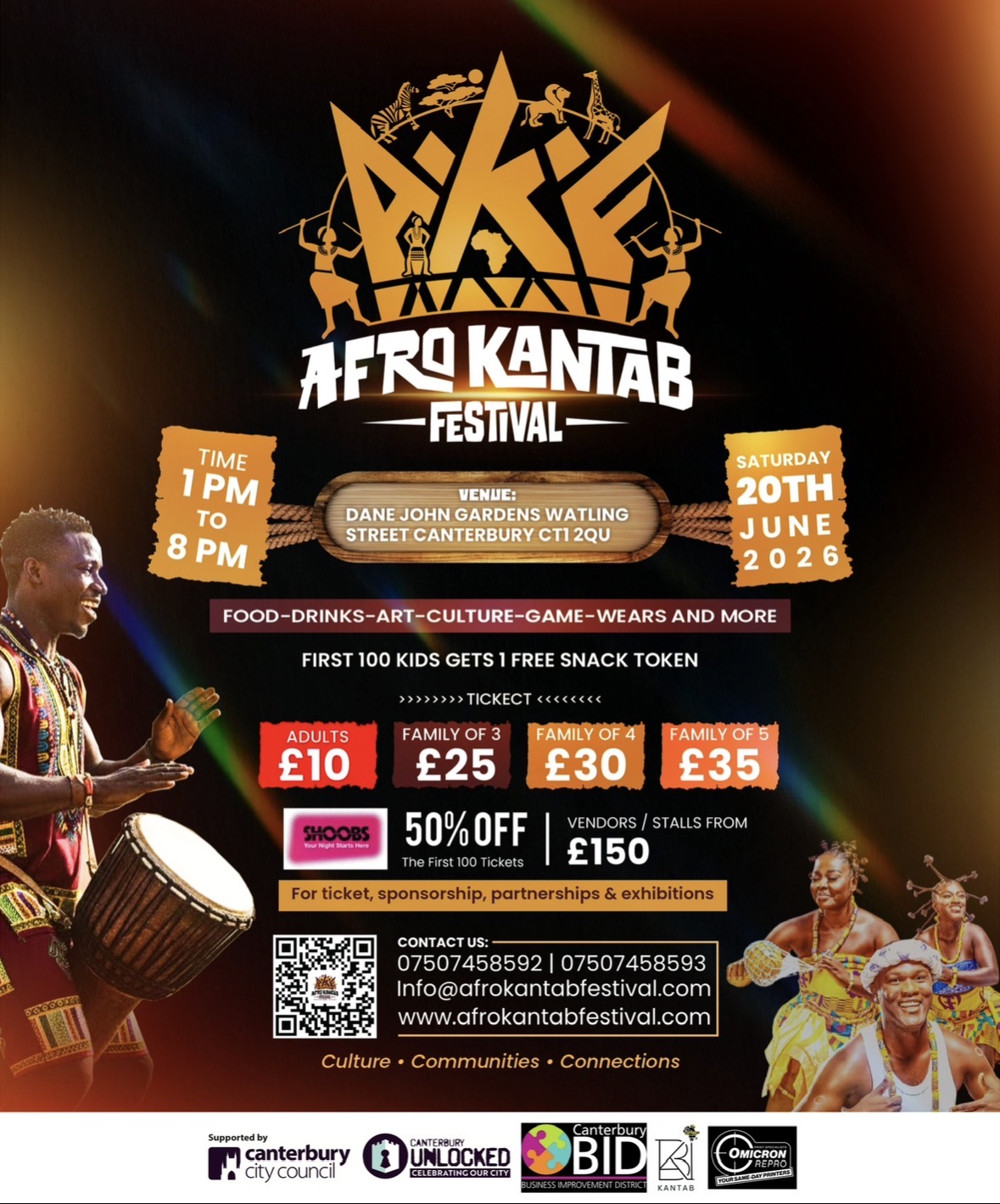 AFRO KANTAB FESTIVAL | Saturday JUNE 20TH
