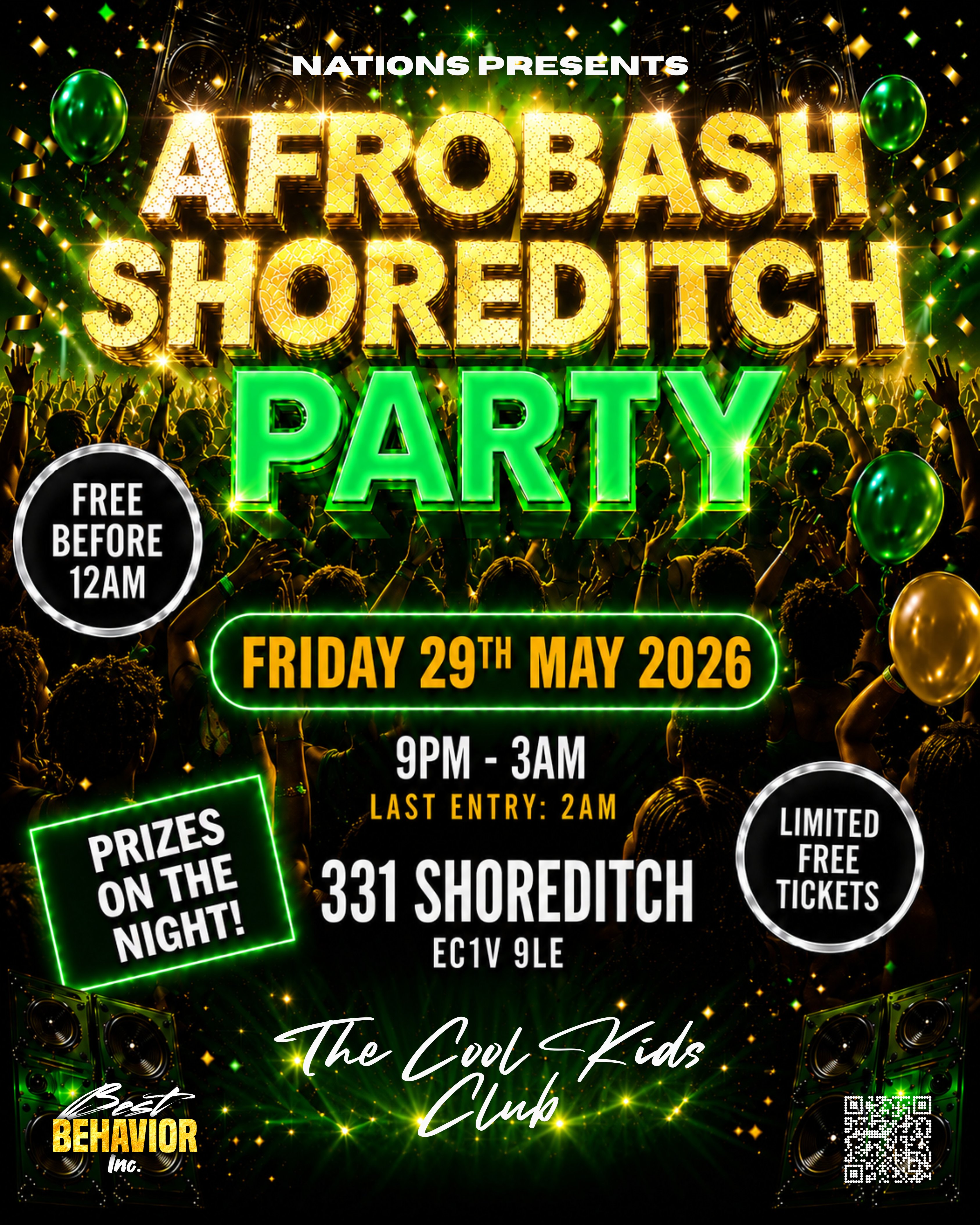 AFROBASH SHOREDITCH PARTY