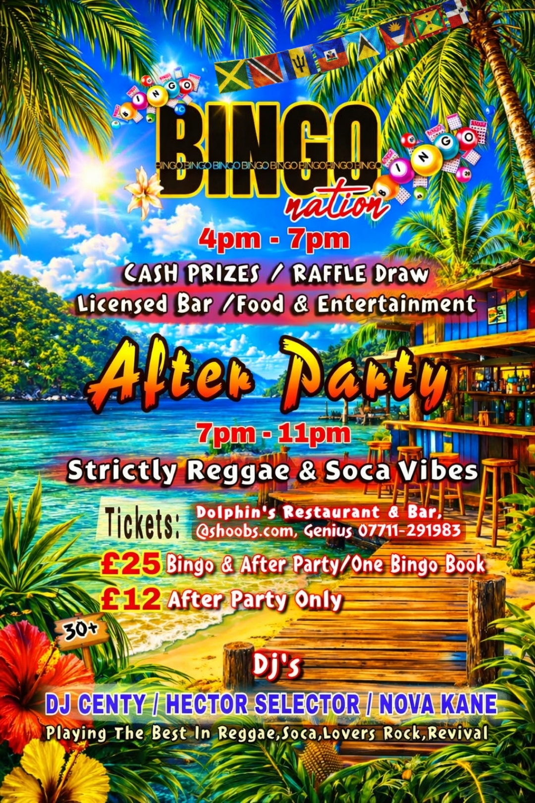 Reggae & Soca Bingo Brunch