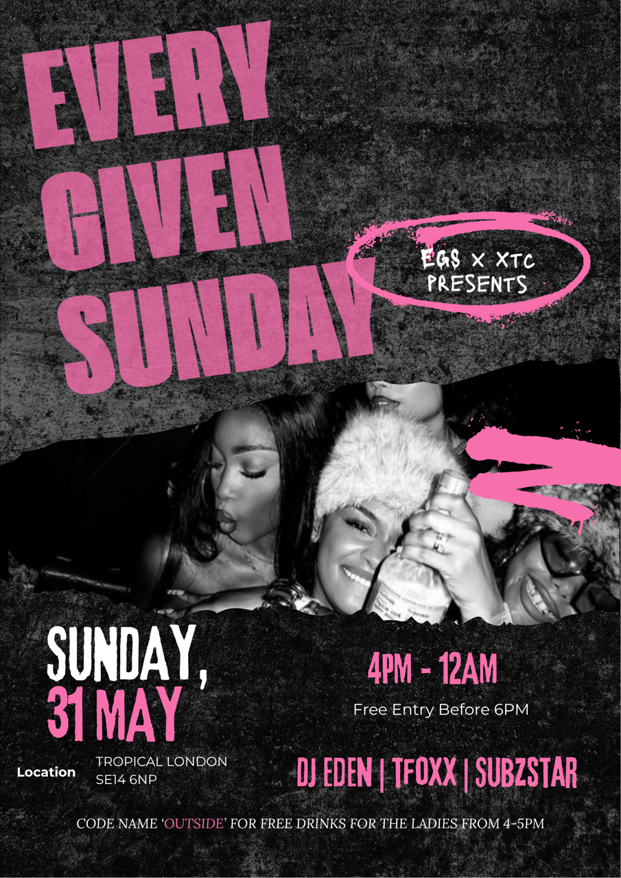 EVERY GIVEN SUNDAY "Champagne Weather"