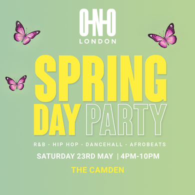 SPRING BANK HOLIDAY DAY PARTY (FREE B4 5PM WITH A TICKET)