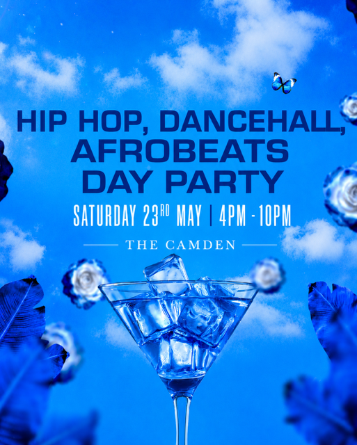 HIP HOP, DANCEHALL, AFROBEATS DAY PARTY (£5 B4 6PM WITH A TICKET)