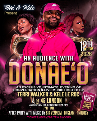 TERRI & KELE PRESENT: AN AUDIENCE WITH DONAE'O