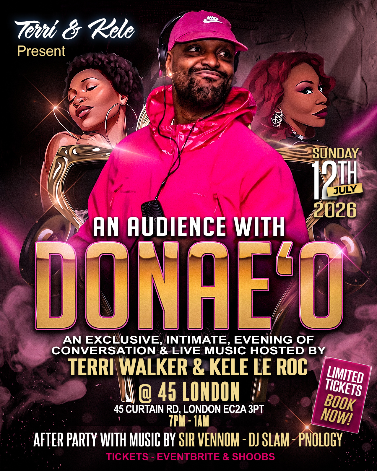 TERRI & KELE PRESENT: AN AUDIENCE WITH DONAE'O
