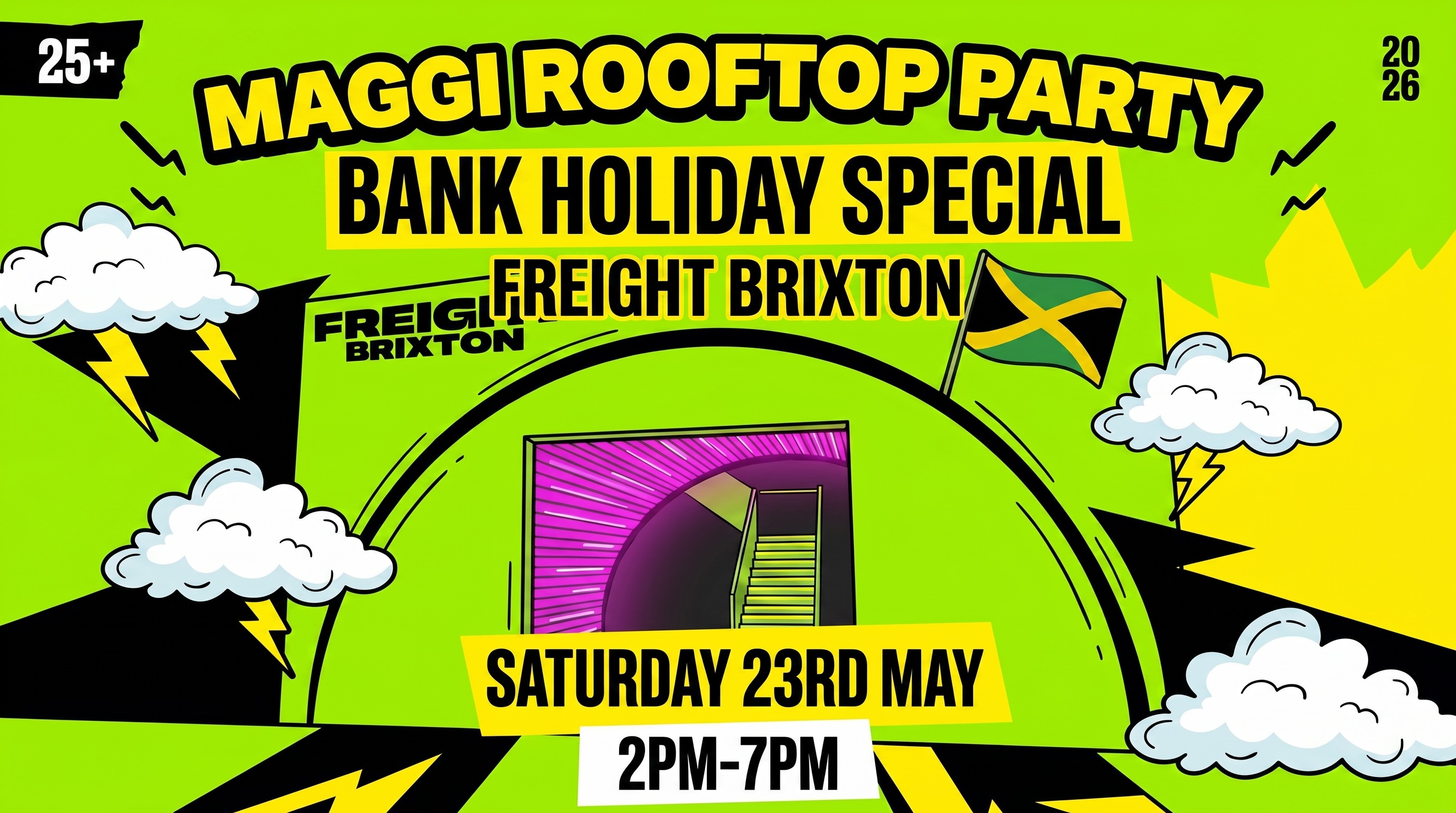 Maggi's Pon Di Roof: City Splash Warm Up Party