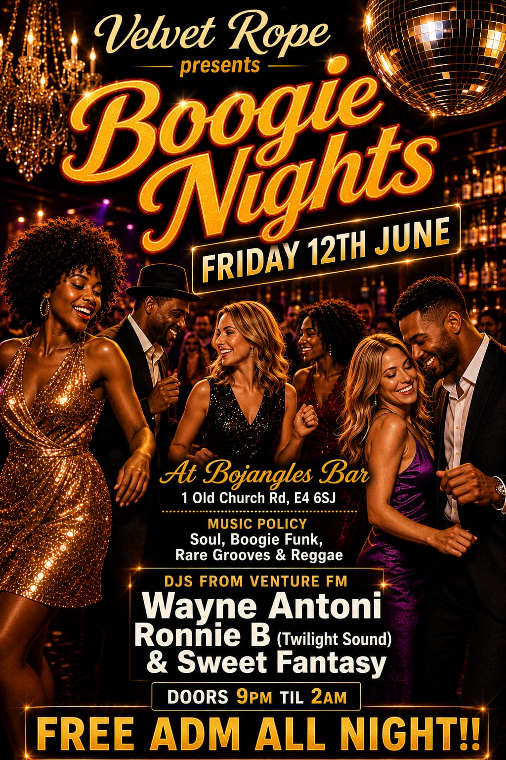 Boogie Nights @ Bojangles