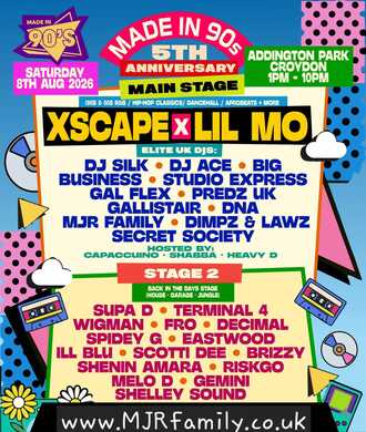 Made In 90s Festival '26 & MJR Ft R&B Icons XSCAPE & LIL MO 