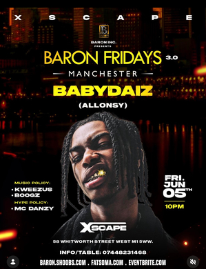 BABY DAIZ Live In Manchester