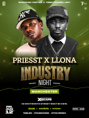 Industry Night with PRIESST AND LLONA 