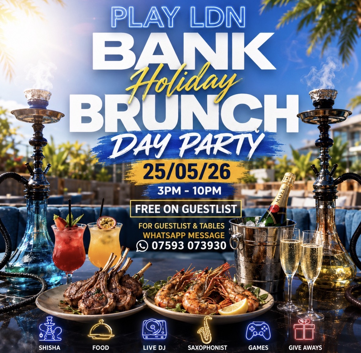 Bank holiday Monday @ play ldn
