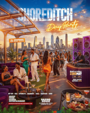 Shoreditch Day Party Bank Holiday Saturday - Everyone Free Before 6PM