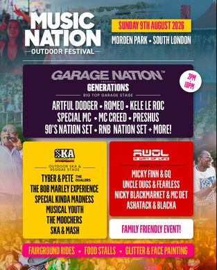 MUSIC NATION OUTDOOR FESTIVAL 2026