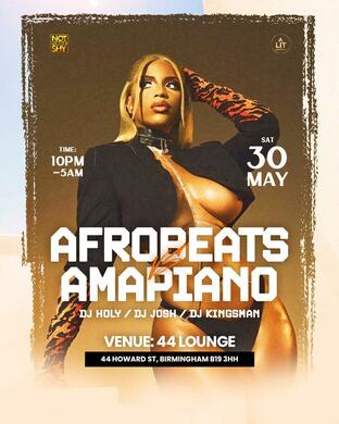Afrobeats Vs Amapiano Birmingham