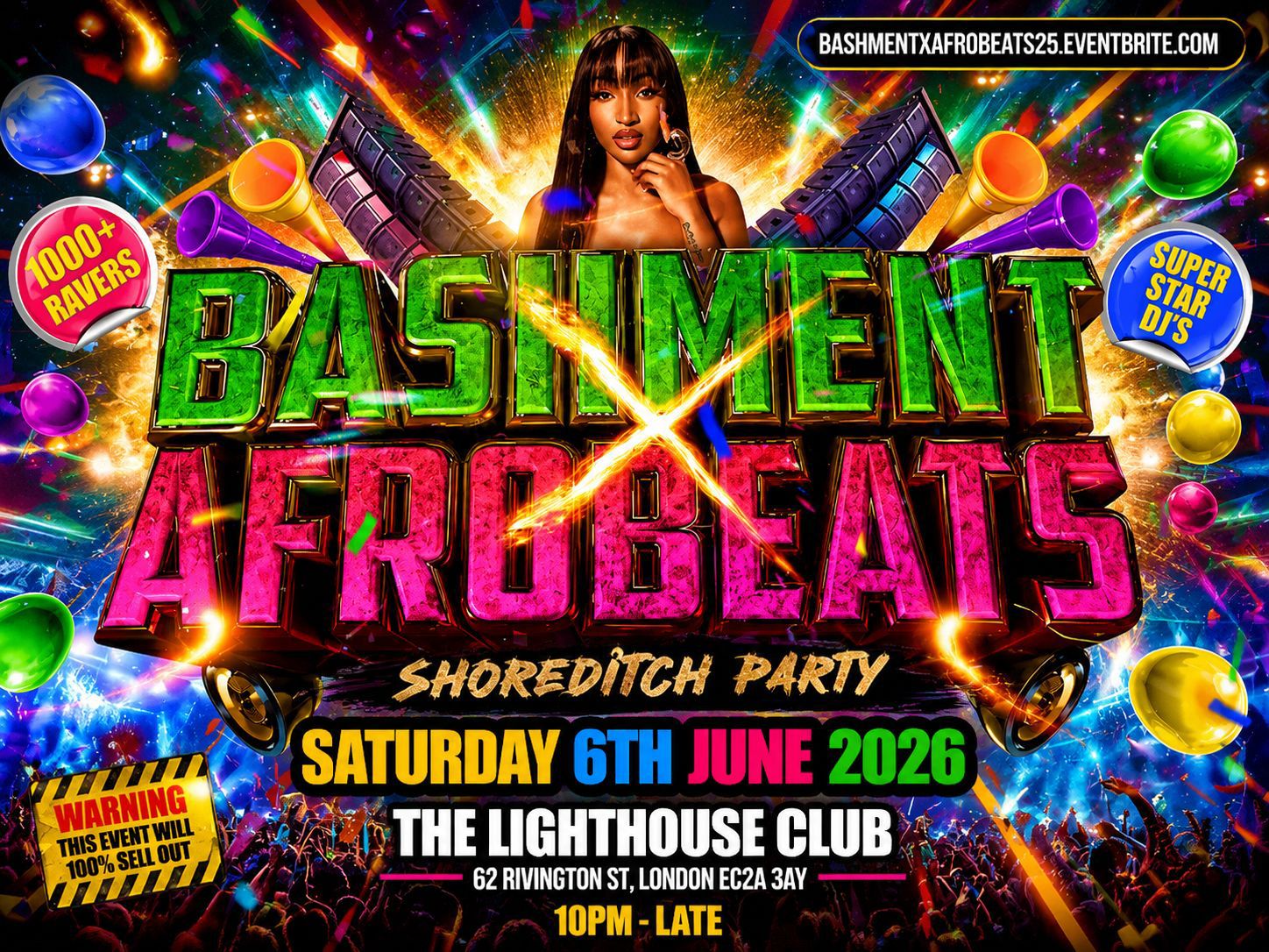 Bashment X Afrobeats - Shoreditch Party