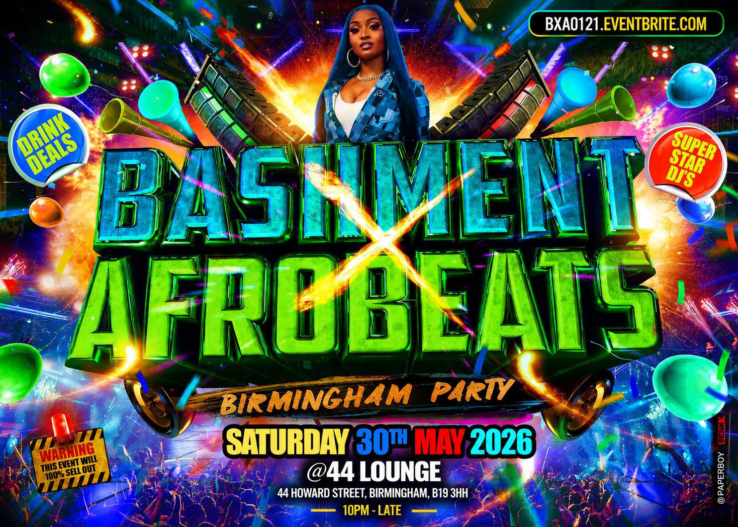 Bashment X Afrobeats - Birmingham Party
