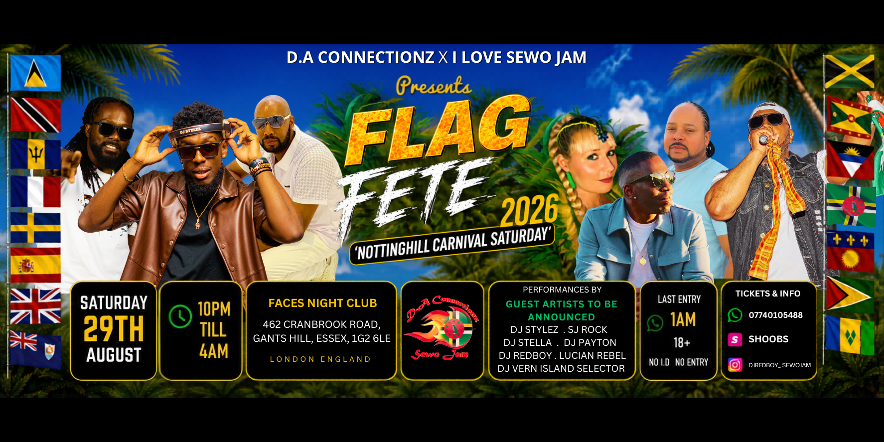 Flag Fete London Notting Hill Carnival 2026