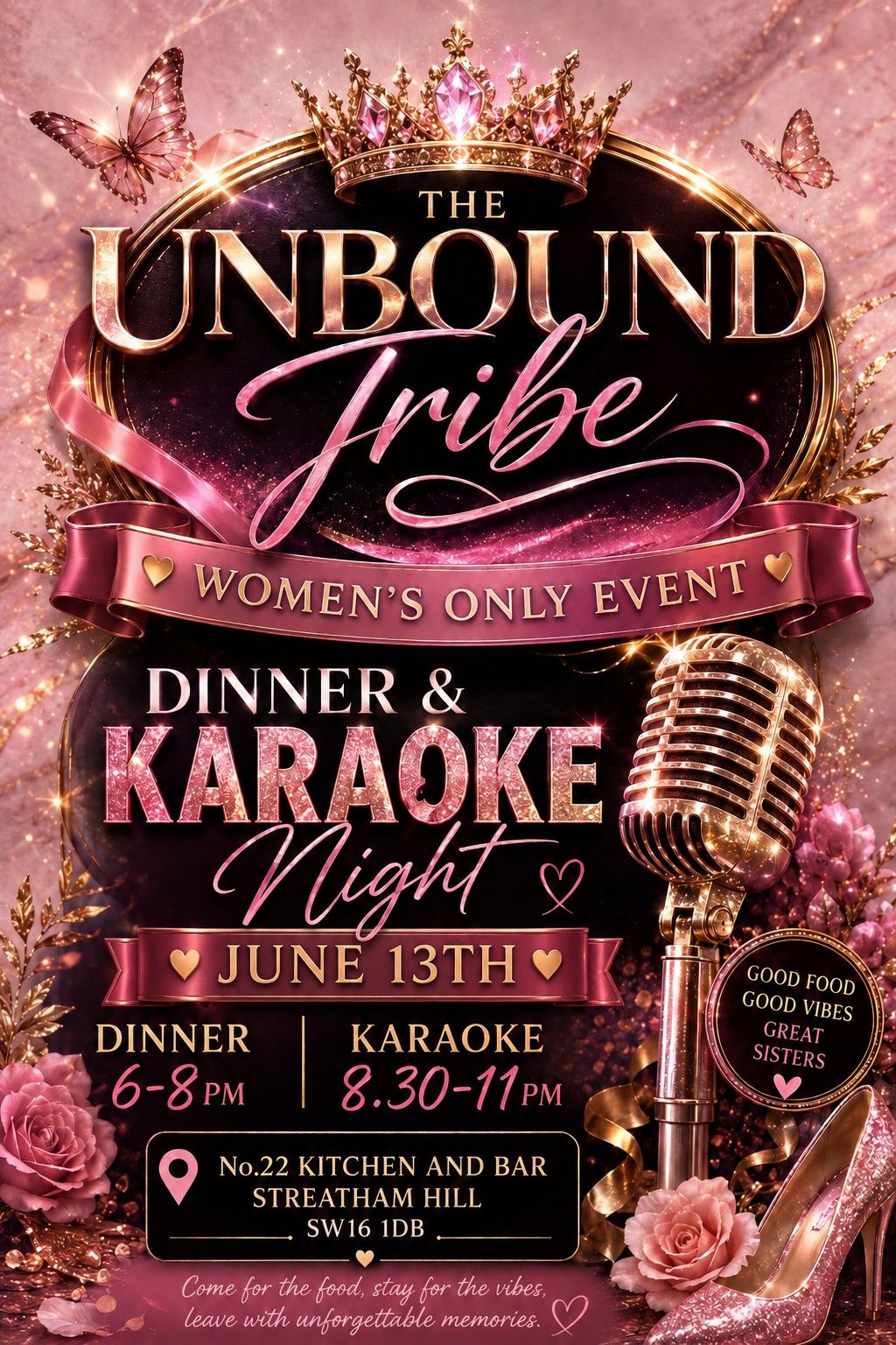 Women’s Dinner & Karaoke 🎤 