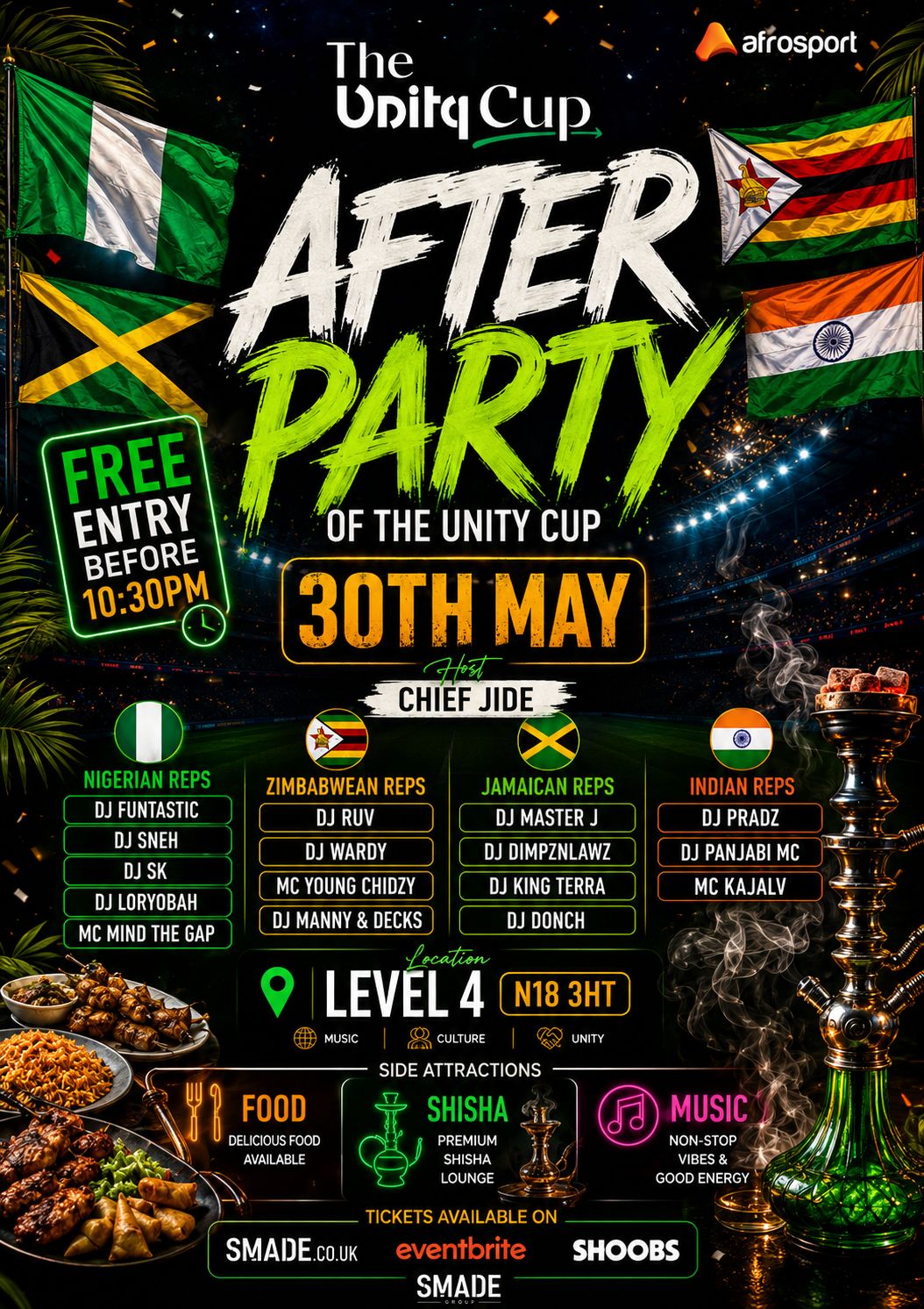 OFFICIAL UNITY CUP 2026 WINNERS AFTER PARTY