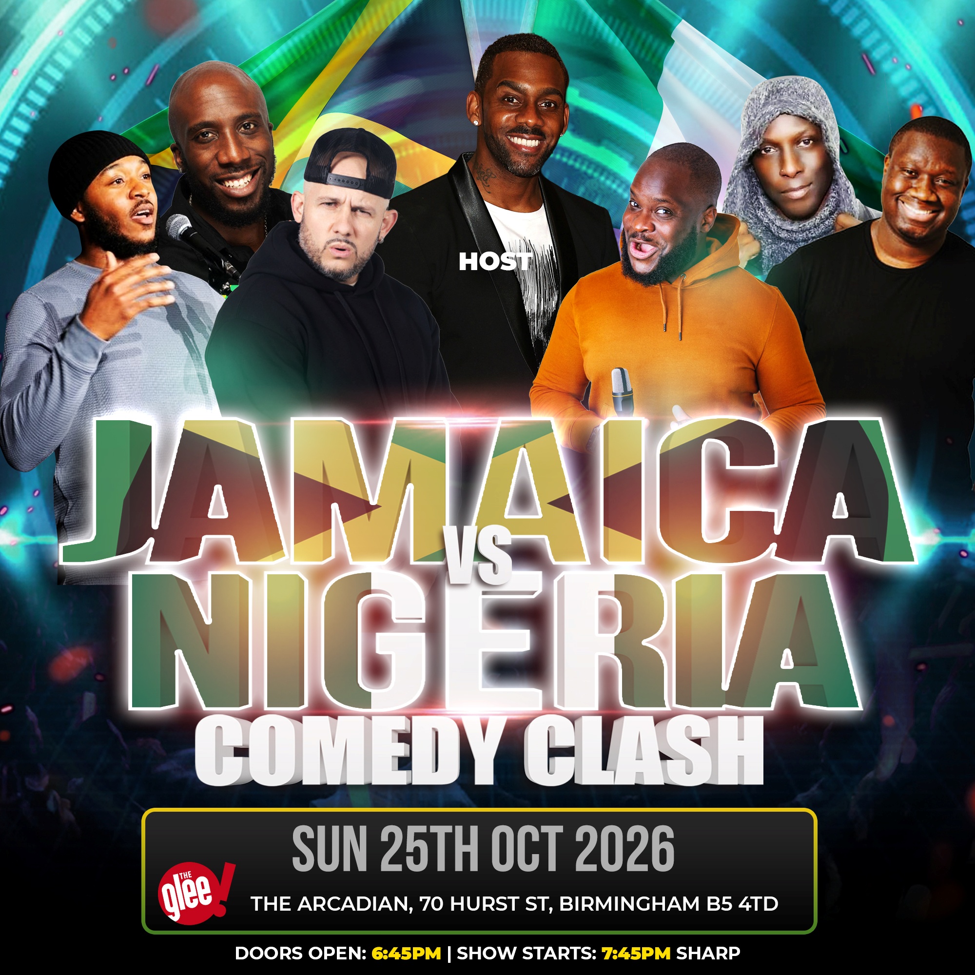 JAMAICA VS NIGERIA COMEDY CLASH 2026 - BIRMINGHAM