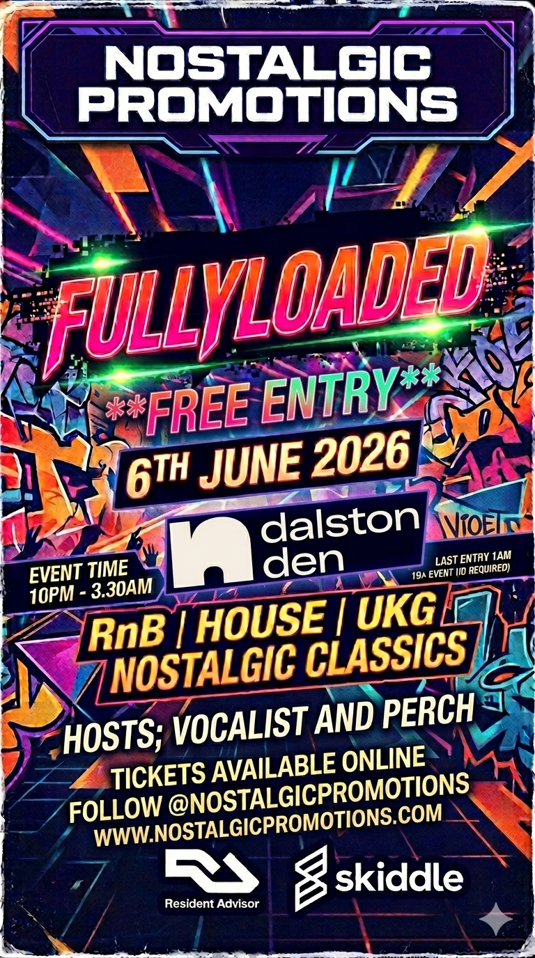 FREE PARTY DALSTON - HOUSE - UKG - JUNGLE