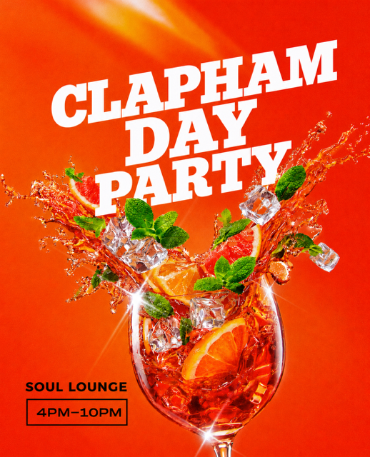 CLAPHAM DAY PARTY (£5 B4 6PM WITH A TICKET)
