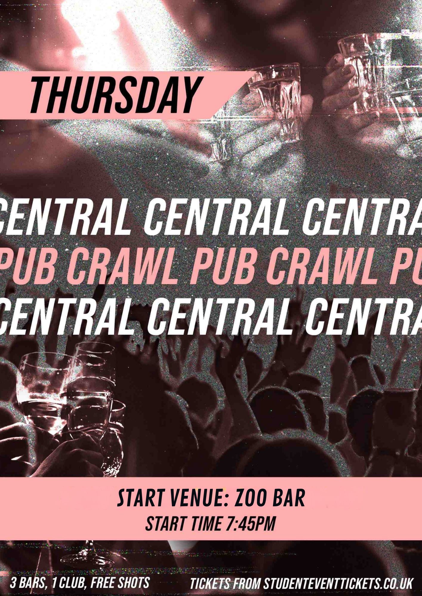 CENTRAL LONDON PUB CRAWL THURSDAY 4TH JUNE