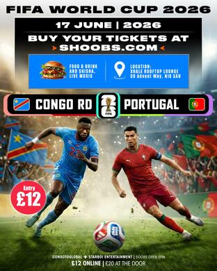 D.R. CONGO vs PORTUGAL | Fifa WorldCup