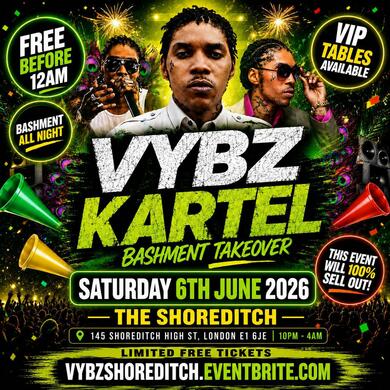 Vybz Kartel - Bashment Takeover - Free Before 12AM