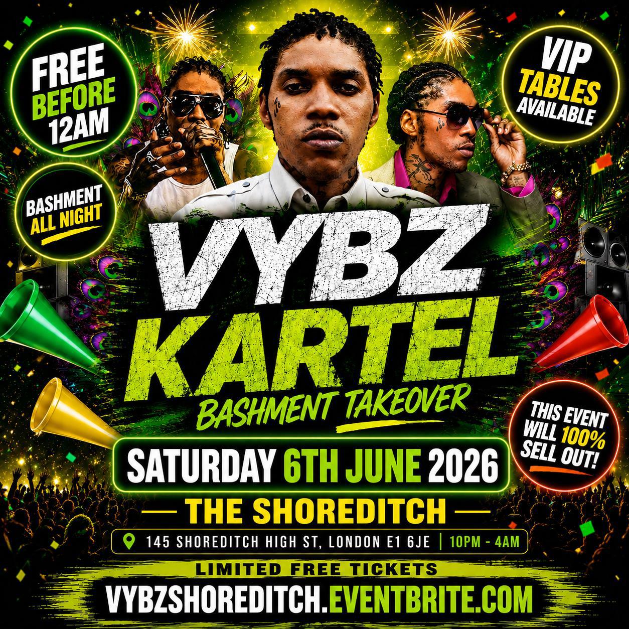 Vybz Kartel - Bashment Takeover - Free Before 12AM