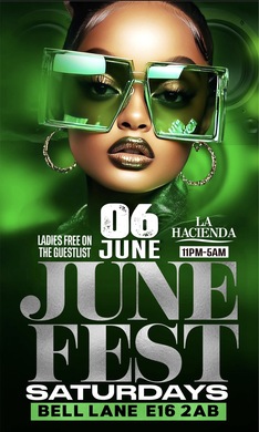 JUNE FAST SATURDAY AT LA HACIENDA 6TH OF JUNE