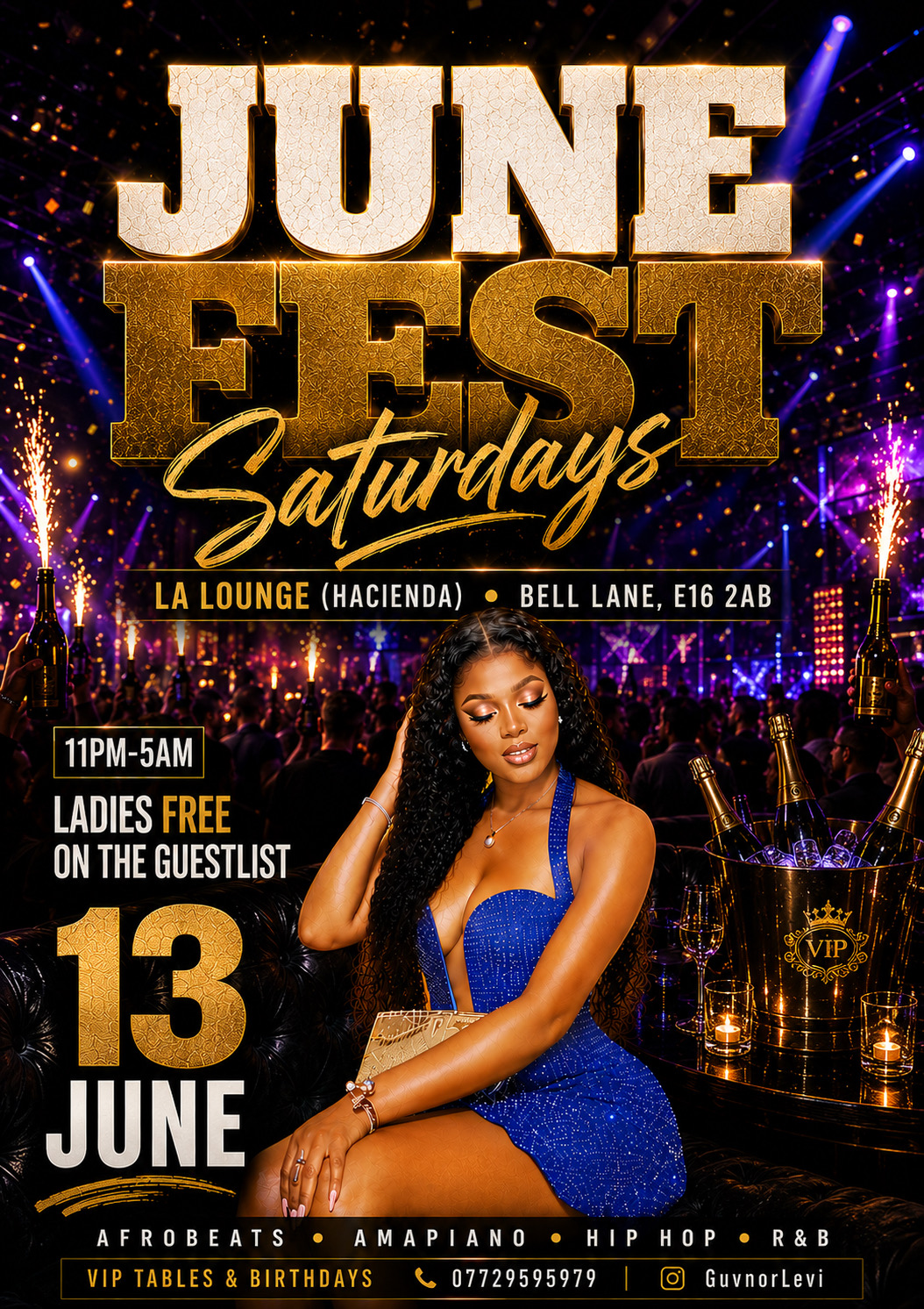 JUNE FEST SATURDAY @ LA LOUNGE (HACIENDA)  