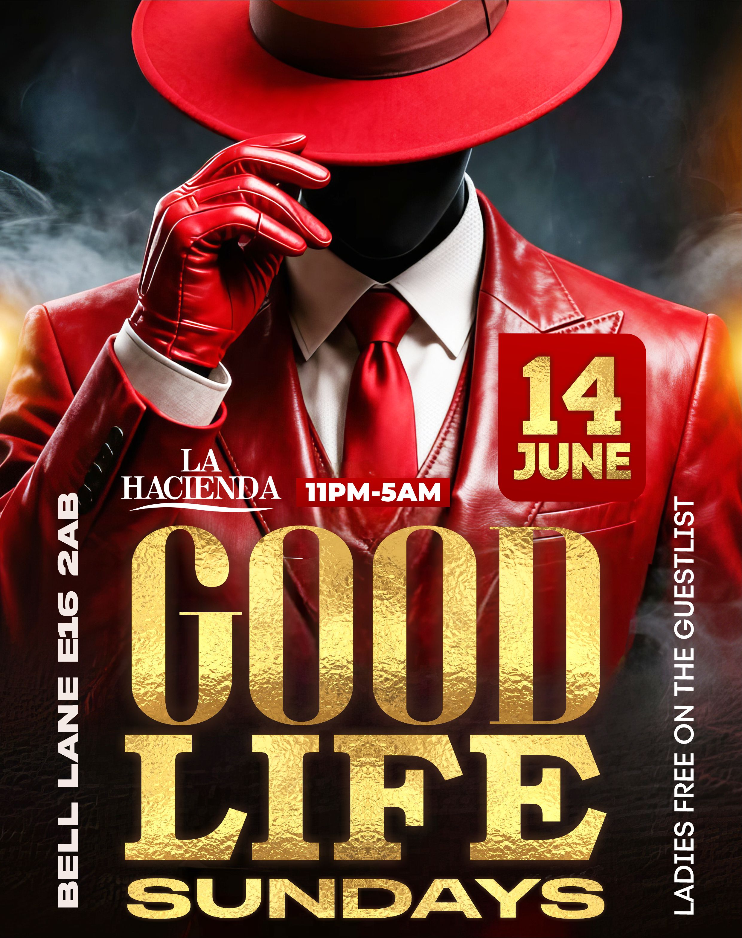 GOOD LIFE SUNDAY JUNE 14th @ LA HACIENDA                                                                        