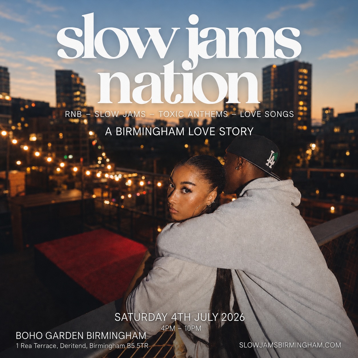 SLOW JAMS NATION - Birmingham's Sexiest Slow Jams & RnB Day Party