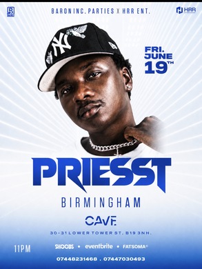 Priesst Live in Birmingham 