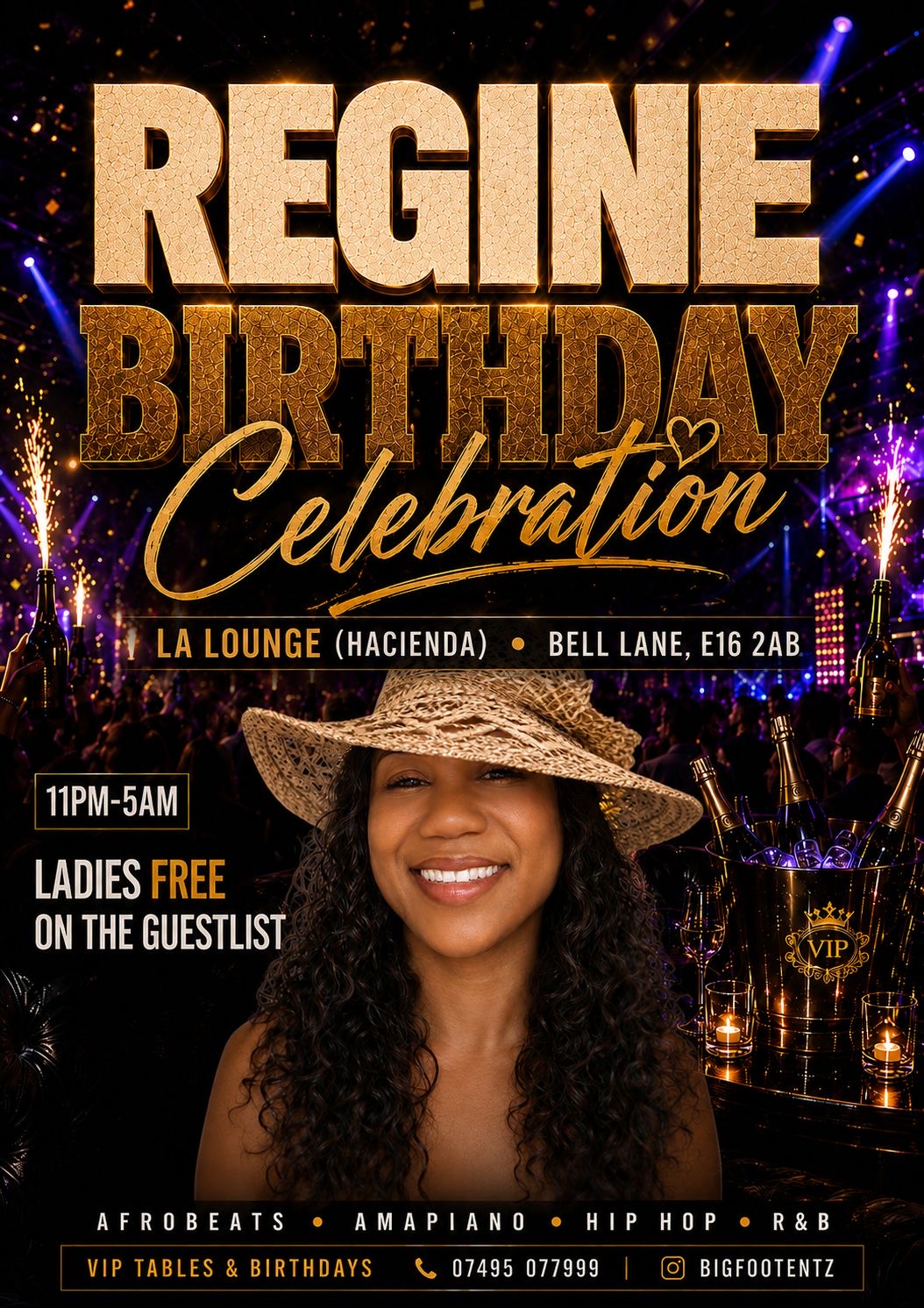 REGINE  BIRTHDAY CELEBRATION