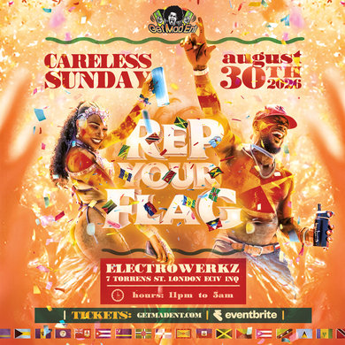 Notting Hill Carnival 2026 - Careless Sunday: Rep Your Flag