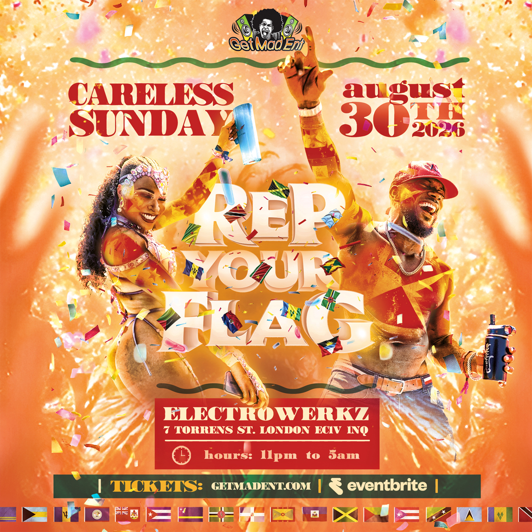 Notting Hill Carnival 2026 - Careless Sunday: Rep Your Flag