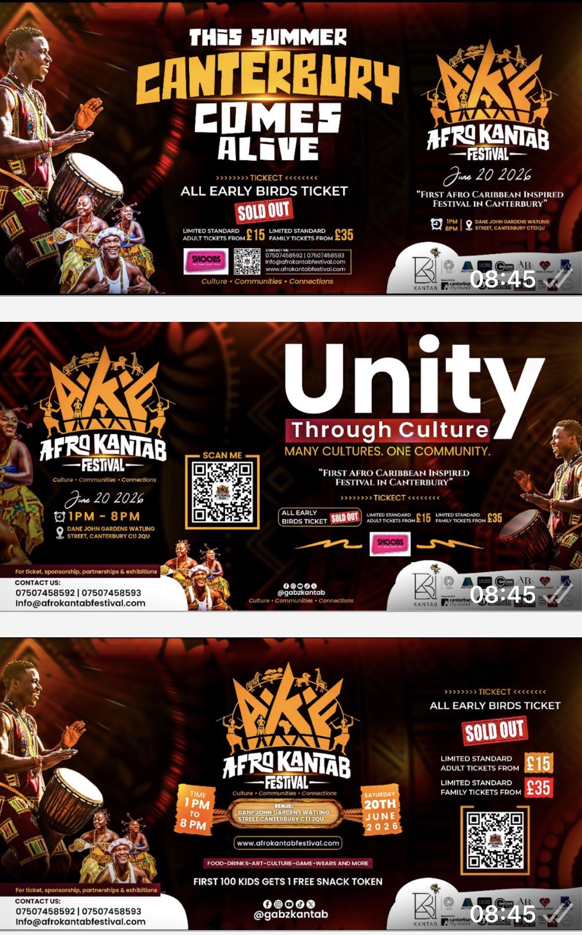 AFRO KANTAB FESTIVAL | Saturday JUNE 20TH