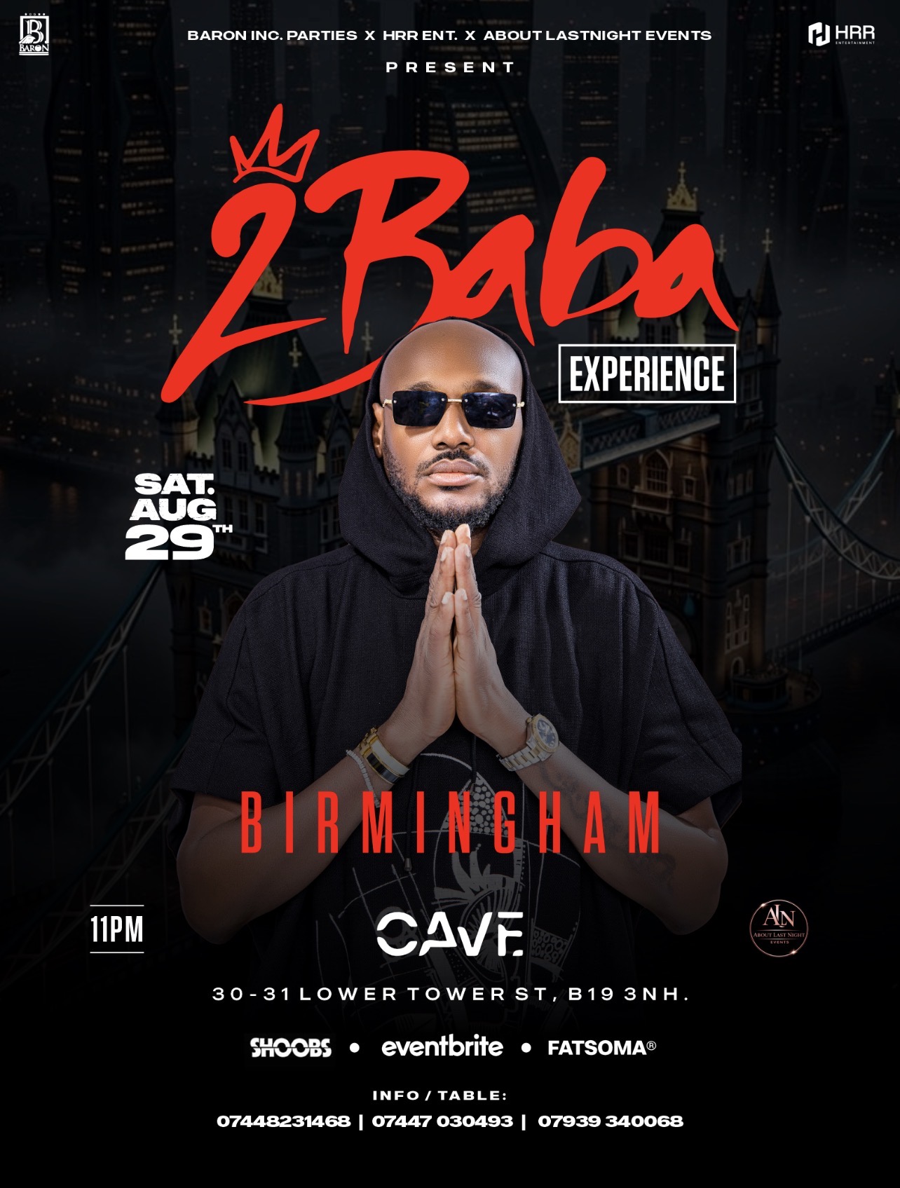 2BABA Live in Birmingham