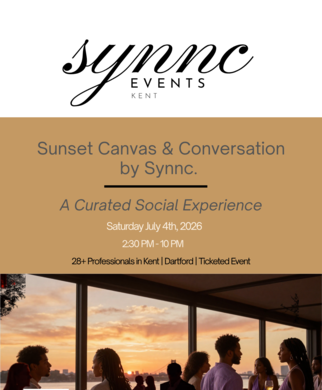 Sunset Canvas & Conversation by Synnc. | A Curated Social Experience